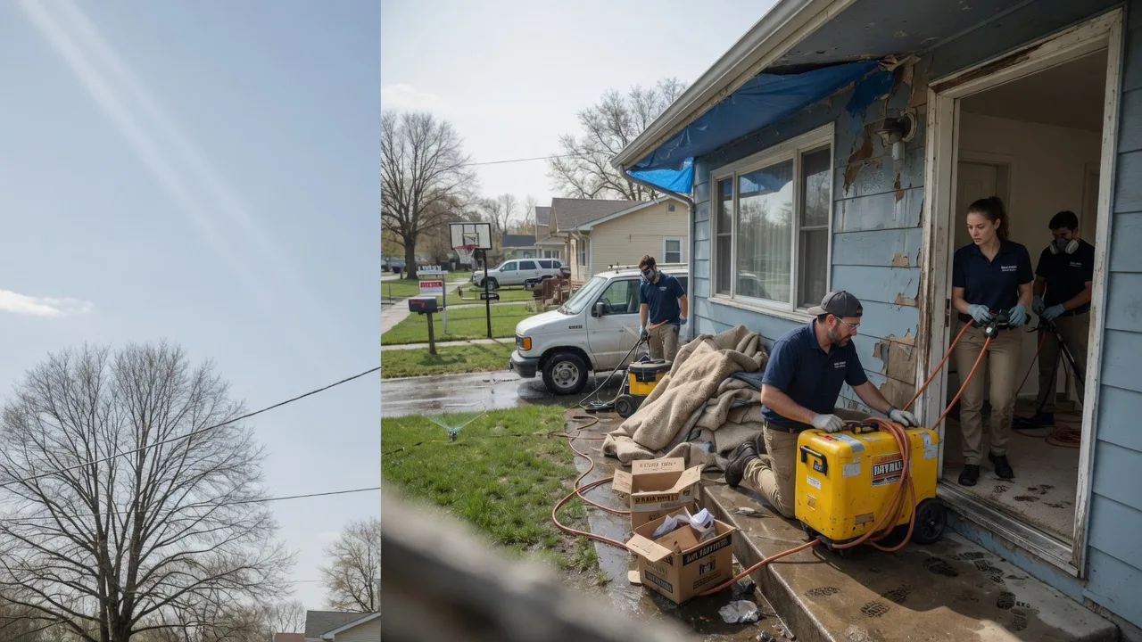 Basement Flood Cleanup in Mouthcard, KY near me
